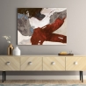 Tableau moderne sur toile avec impression abstraite Elevation Jim Stone Vente
