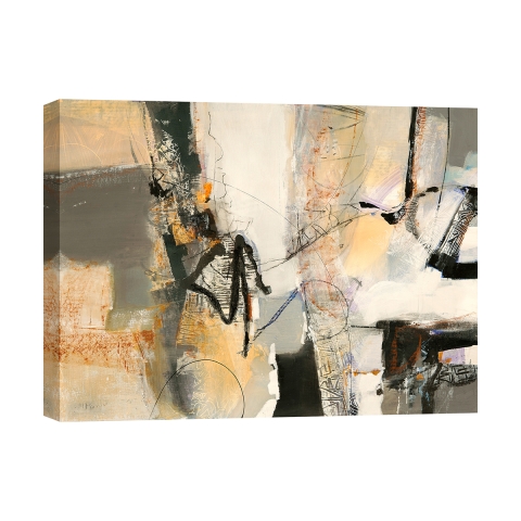 Tableau moderne impression abstraite sur toile In costruzione Maurizio Piovan Promotion