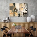 Tableau moderne impression abstraite sur toile In costruzione Maurizio Piovan Remises