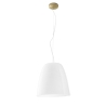 Suspension en métal doré avec diffuseur en verre Ares L1 Vente