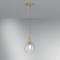 Suspension dorée avec diffuseur en verre unique Brandy LS Promotion
