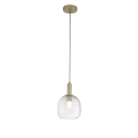 Suspension dorée avec diffuseur en verre unique Brandy LS Vente