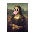 Tableau pop art impression sur toile Leisure Time, Monna Lisa par Matt Spencer Offre