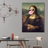 Tableau pop art impression sur toile Leisure Time, Monna Lisa par Matt Spencer Vente