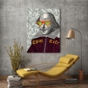 Tableau moderne pop art funky impression sur toile William Matt Spencer Vente