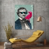 Impression sur toile canvas tableau pop art moderne Edgar Matt Spencer Vente