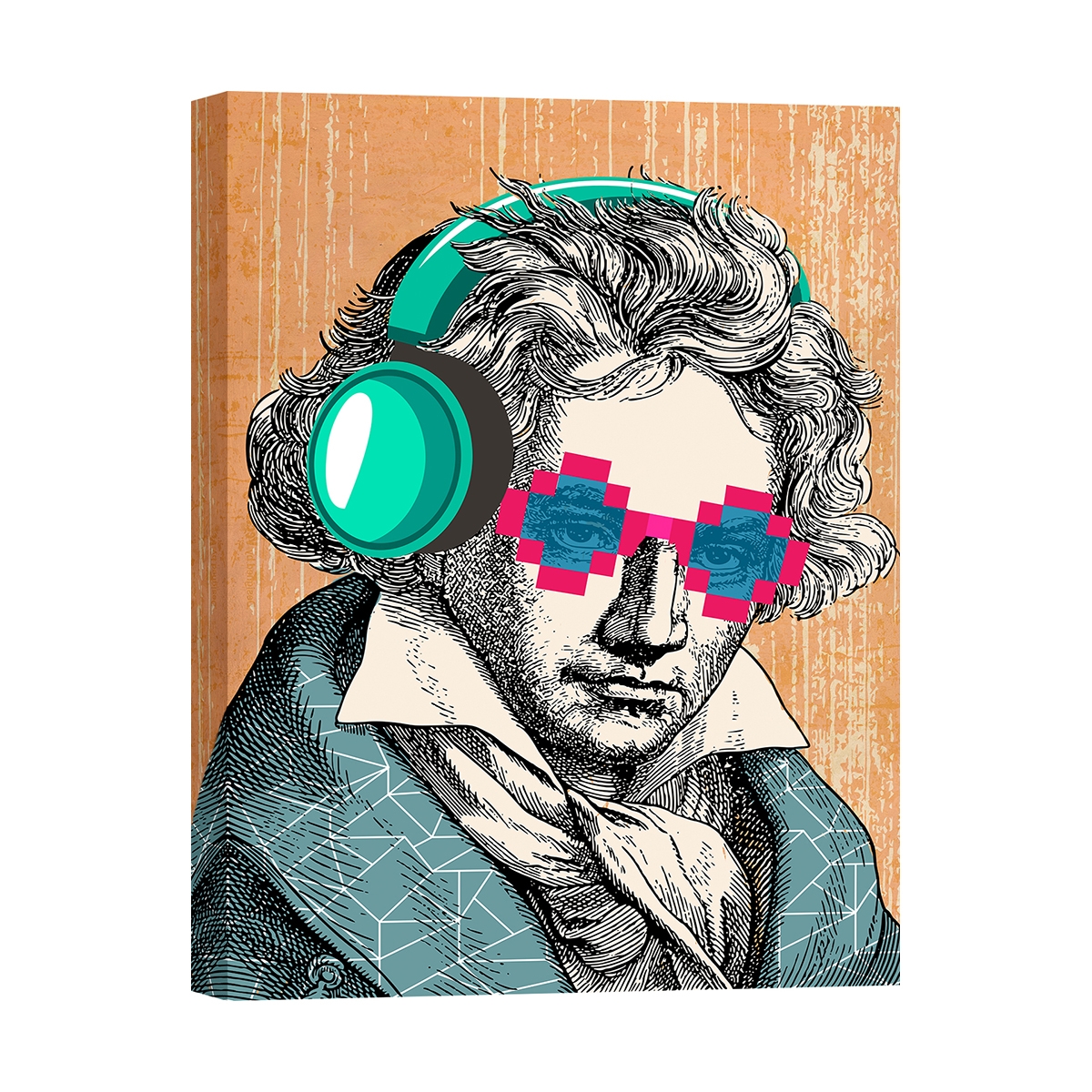 Tableau pop art impression sur toile canvas Ludwig Matt Spencer Promotion Tableau pop art impression sur toile canvas Ludwig Matt Spencer Promotion