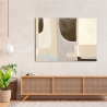 Tableau contemporain abstrait sur toile Double Fantasy (détail) Steve Roja Remises