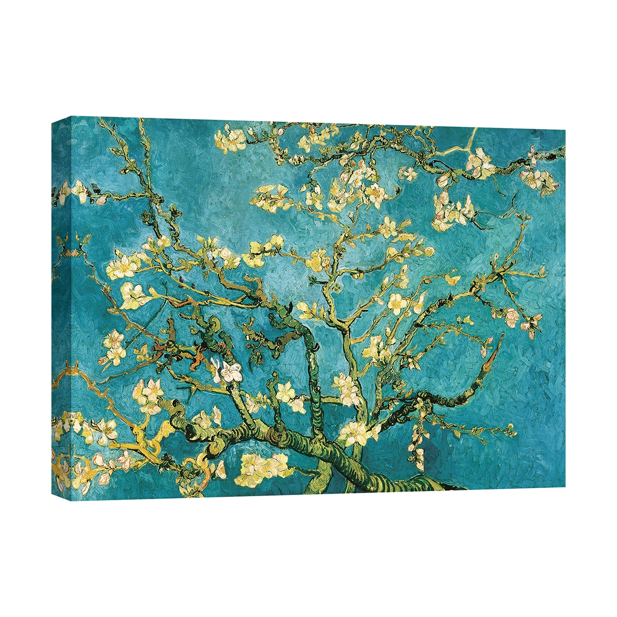 Toile imprimée tableau impressionniste Amandier en fleurs Vincent van Gogh Promotion Toile imprimée tableau impressionniste Amandier en fleurs Vincent van Gogh Promotion