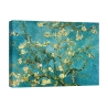 Toile imprimée tableau impressionniste Amandier en fleurs Vincent van Gogh Promotion