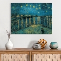 Tableau impressionniste impression sur toile La Nuit Étoilée Vincent van Gogh Vente