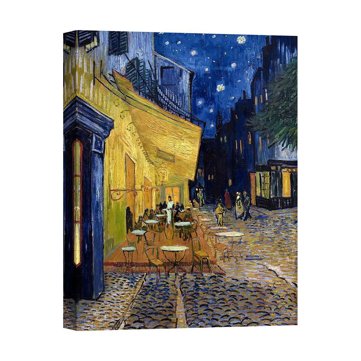 Tableau sur toile canvas Cafe Terrace at Night Vincent van Gogh Promotion Tableau sur toile canvas Cafe Terrace at Night Vincent van Gogh Promotion