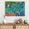 Impression sur toile canvas tableau impressionniste Iris Vincent van Gogh Vente