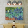 Impression sur toile canvas tableau impressionniste Iris Vincent van Gogh Remises