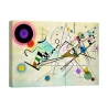Impression sur toile tableau abstrait contemporain Composition VIII Kandinsky Promotion