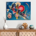 Tableau abstrait moderne impression sur toile Kandinsky Im Blau Vente