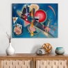 Tableau abstrait moderne impression sur toile Kandinsky Im Blau Vente
