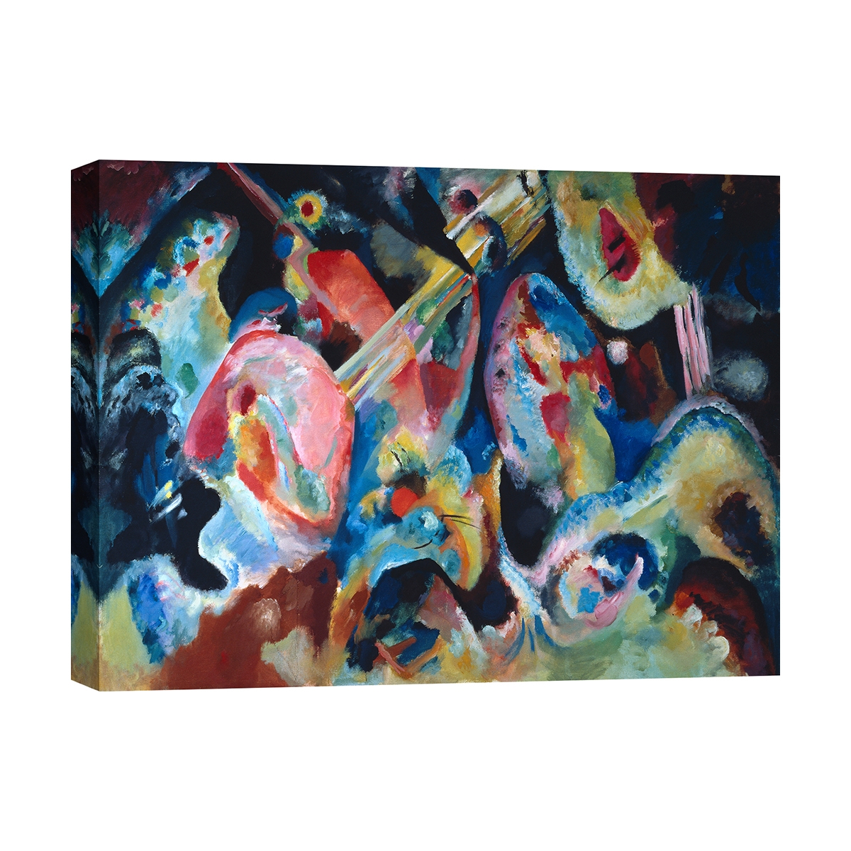 Tableau abstrait sur toile Improvisation The Deluge Wassily Kandinsky Promotion