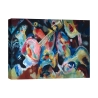 Tableau abstrait sur toile Improvisation The Deluge Wassily Kandinsky Promotion