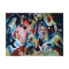Tableau abstrait sur toile Improvisation The Deluge Wassily Kandinsky Offre