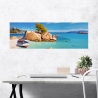 Tableau impression sur toile paysage marin Cala Smeraldo Adriano Galasso Vente