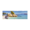 Tableau impression sur toile paysage marin Cala Smeraldo Adriano Galasso Offre