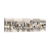 Tableau moderne abstrait sur toile Manhattan & Brooklyn Bridge Luigi Florio Promotion