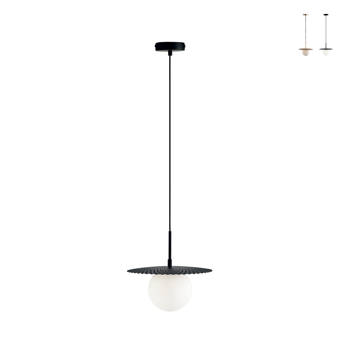 Suspension salon diffuseur en verre 45cm Chaplin L1 Promotion Suspension salon diffuseur en verre 45cm Chaplin L1 Promotion