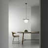 Suspension salon diffuseur en verre 45cm Chaplin L1 Vente