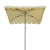 Parasol rectangulaire antivent d'extérieur design Allegro 86R Catalogue