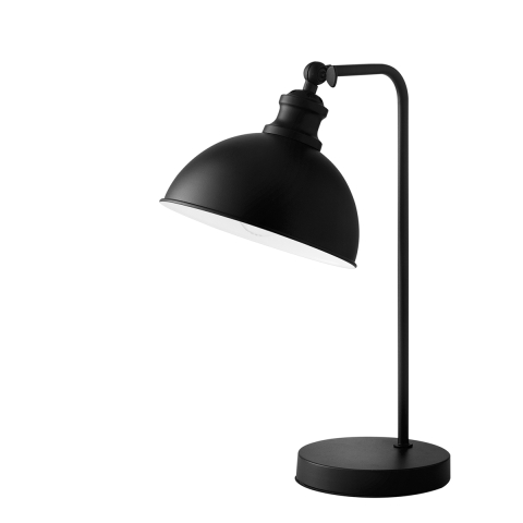 Lampe de table design vintage en métal noir Charleston LT Promotion