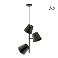 Suspension en métal à trois lumières style vintage Colt LS3 Promotion