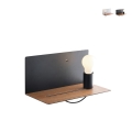 Applique en métal style minimaliste avec prise USB et lumière réglable Flash Promotion