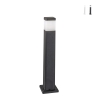 Lampadaire LED en polycarbonate pour extérieur jardin IP65 Focus Promotion