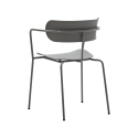 Ensemble de 4 chaises modernes en métal et polypropylène Asmar Catalogue