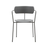 Ensemble de 4 chaises modernes en métal et polypropylène Asmar Choix