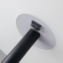 Lampadaire extérieur structure métal noir abat-jour blanc Geco Offre