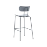 Lot de 2 tabourets en métal et polypropylène design moderne Jovai Réductions
