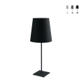 Lampe de table en métal avec abat-jour en tissu Elvis Promotion