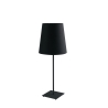 Lampe de table en métal avec abat-jour en tissu Elvis Vente