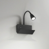 Applique murale en métal avec lumière flexible et prise USB Gulp Offre
