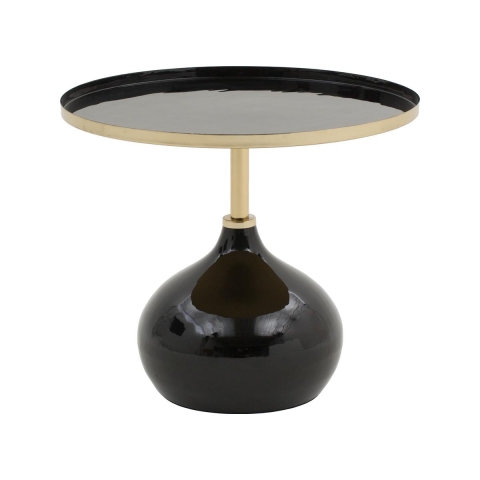 Table basse moderne noire Drevan Promotion