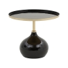 Table basse moderne noire Drevan Promotion