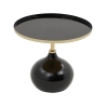 Table basse moderne noire Drevan Vente