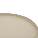Table basse ronde design beige Vaskh Remises