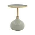 Table basse design gris Atson Promotion