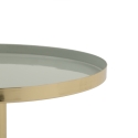 Table basse design gris Atson Offre