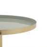Table basse design gris Atson Offre