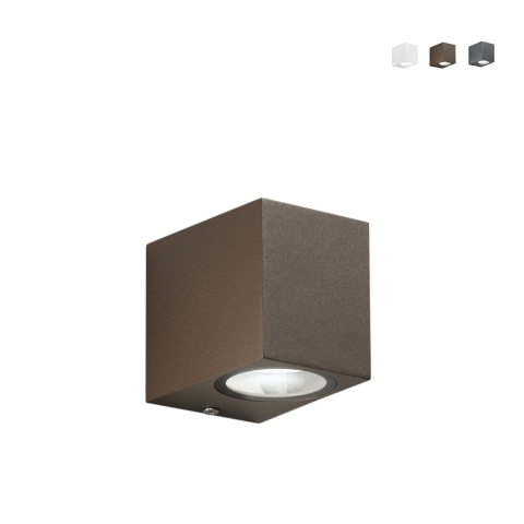 Applique moderne d'extérieur en aluminium Qubo pour jardin Promotion