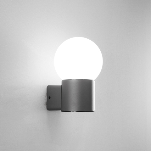 Applique extérieure jardin avec diffuseur lumière sphérique Skittle Promotion